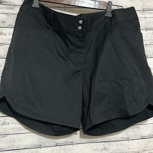Adidas black essentials shorts
